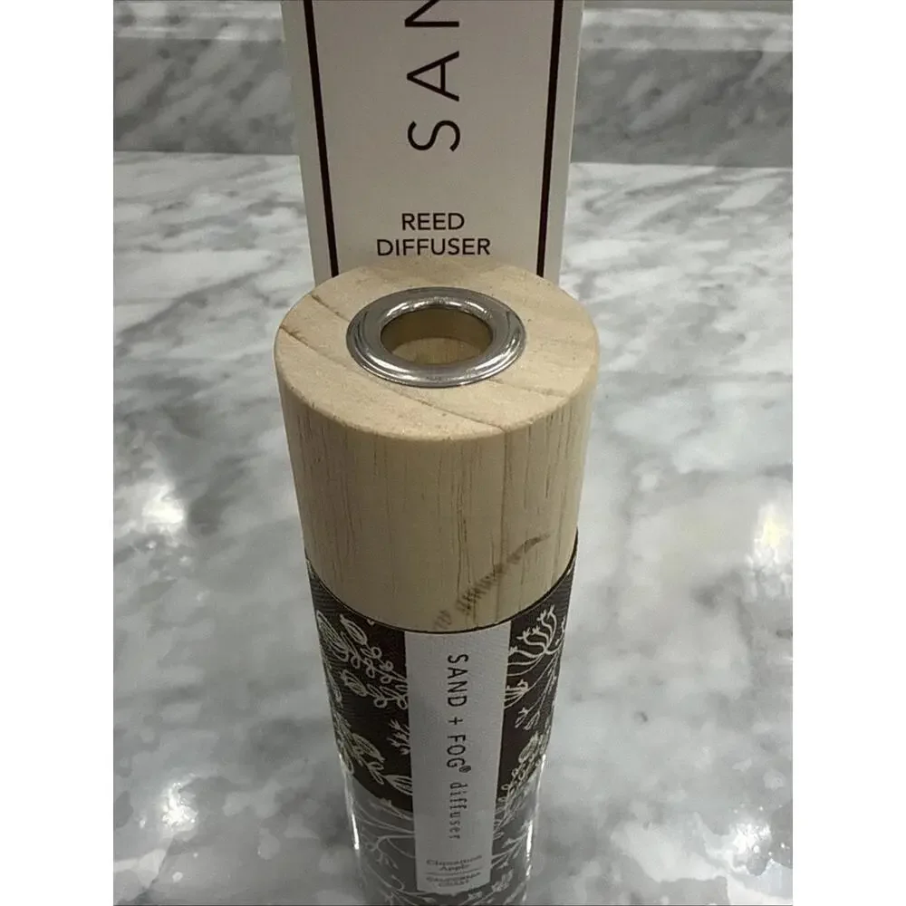 Sand + Fog Cinnamon Apple Reed Diffuser 3.38 oz. oil & Reeds